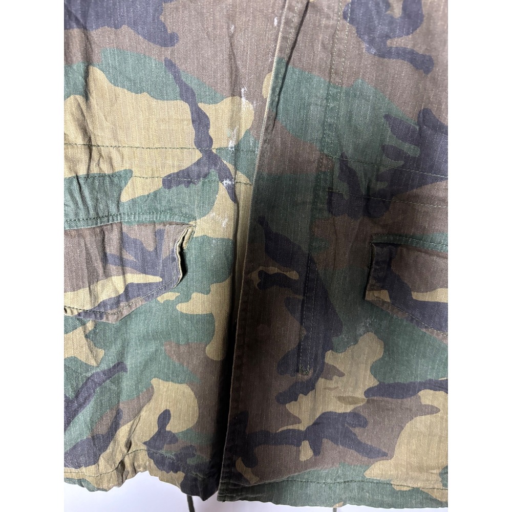 Alpha Industries Mens M-65 Camo Field Jacket World Tour Dragon Embroidery Large - Picture 2 of 11